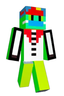 FoxFall Minecraft avatar full body