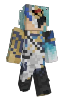 FoxLightGamer Minecraft avatar full body
