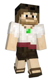 FoxMuppet Minecraft avatar full body