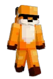 FoxPapaya Minecraft avatar full body