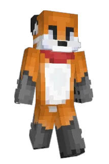 Fox_IRL Minecraft avatar full body
