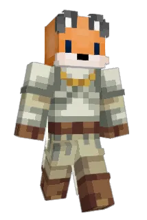 Foxaco Minecraft avatar full body
