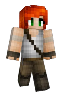 Foxella Minecraft avatar full body