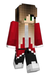 Foxenia Minecraft avatar full body