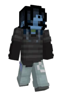 FoxiBlu_ Minecraft avatar full body