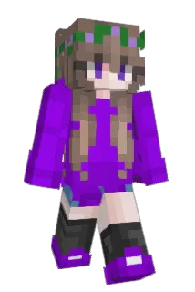 FoxiGaming Minecraft avatar full body