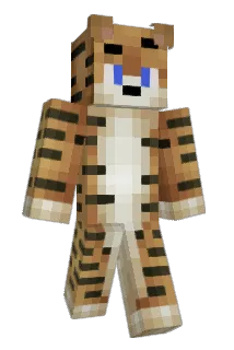 Foxible Minecraft avatar full body