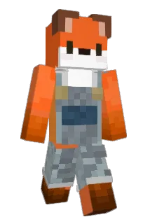 Foxiegod Minecraft avatar full body