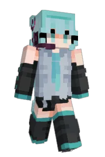 Foxiistic Minecraft avatar full body