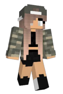 Foxlady7 Minecraft avatar full body