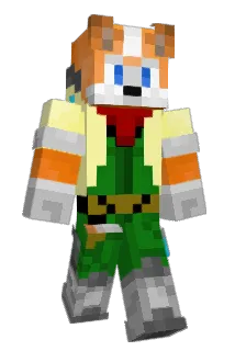 FoxmoticYT Minecraft avatar full body