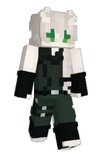 Foxorite Minecraft avatar full body