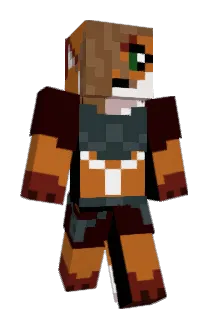 Foxtrrott Minecraft avatar full body