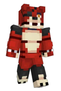 Foxxedhound Minecraft avatar full body