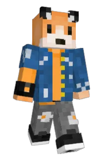 Foxxonn Minecraft avatar full body