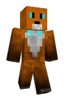 Foxxpaw Minecraft avatar full body