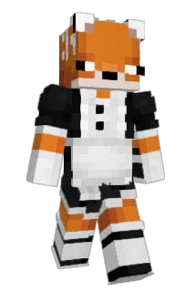 Foxxxxxy Minecraft avatar full body