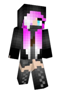 FoxyHell Minecraft avatar full body