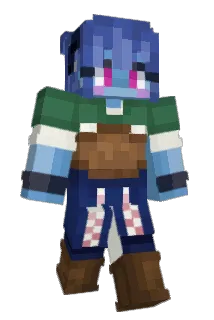 FoxyKittyCat Minecraft avatar full body