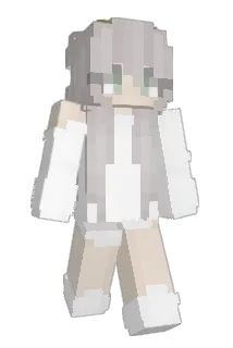 FoxyMeg Minecraft avatar full body