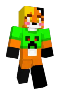 FoxyPirat Minecraft avatar full body