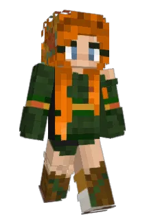 Foxy_B Minecraft avatar full body