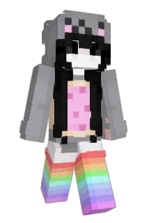 Foxyness Minecraft avatar full body