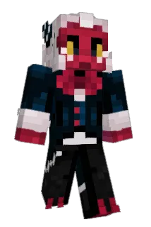Foxypopo Minecraft avatar full body