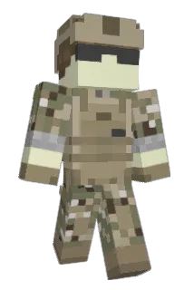 Fr33land3r Minecraft avatar full body