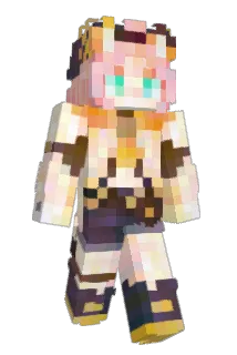 Fr3nchie Minecraft avatar full body