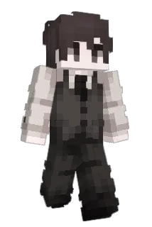 Fraausty Minecraft avatar full body