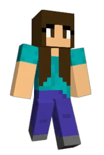 FraccaChan Minecraft avatar full body