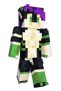FractureTS Minecraft avatar full body