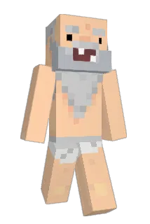 Fraggleking Minecraft avatar full body