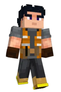Fraghonk Minecraft avatar full body