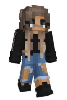 FrankieFox Minecraft avatar full body