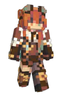 Frau_Blucher_ Minecraft avatar full body