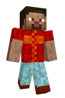 Frechbert Minecraft avatar full body