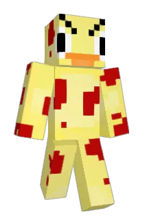 FreckyDuck Minecraft avatar full body