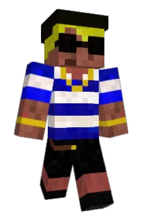 FredG Minecraft avatar full body