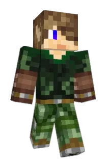 Fredchup Minecraft avatar full body