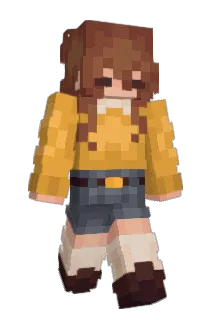 FreddySanFazbear Minecraft avatar full body