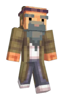 FrediFlood Minecraft avatar full body