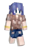 Free1y Minecraft avatar full body
