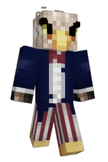 FreeBird Minecraft avatar full body