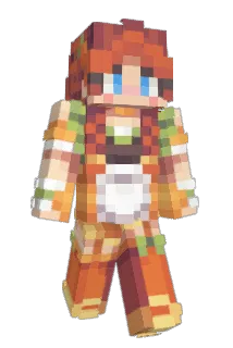 Freepup Minecraft avatar full body