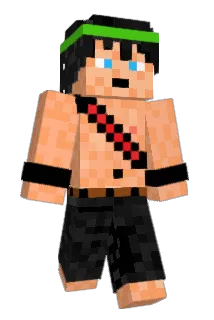 Freeseball Minecraft avatar full body