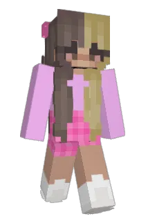 Freicing Minecraft avatar full body