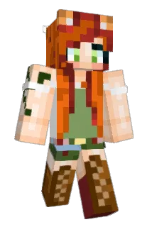 Frenja Minecraft avatar full body