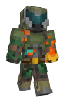Freshfried Minecraft avatar full body